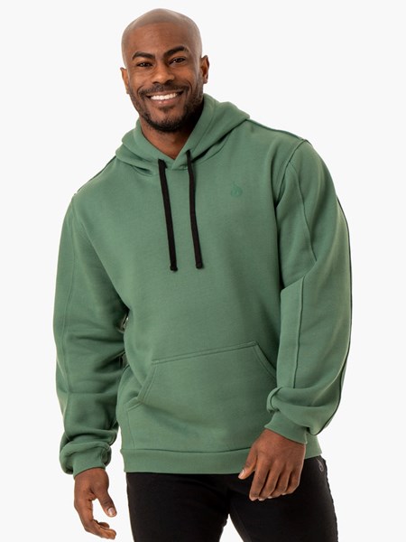 Ryderwear Force Pullover Hoodie Zielone | GSEYUH120